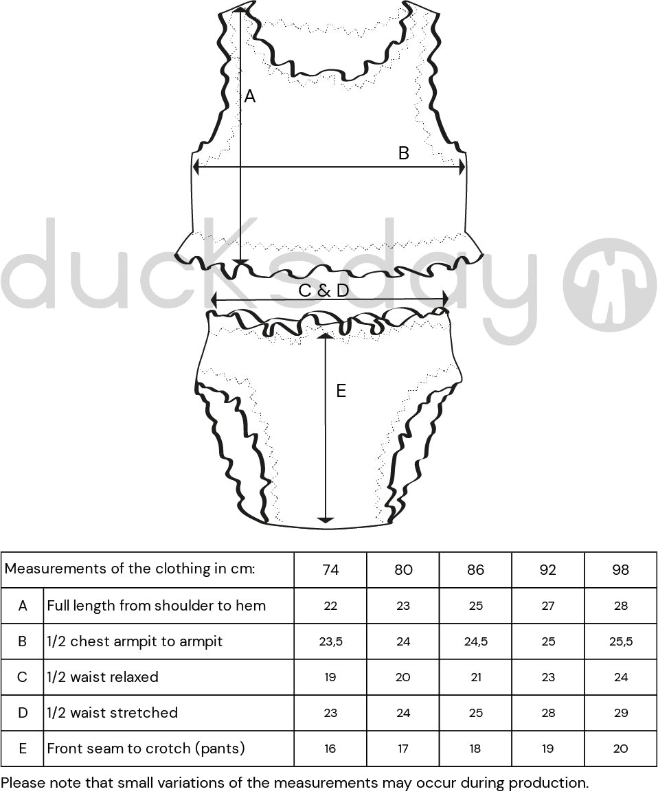 Σετ Tankini για Μωρά & Κορίτσια - Moana