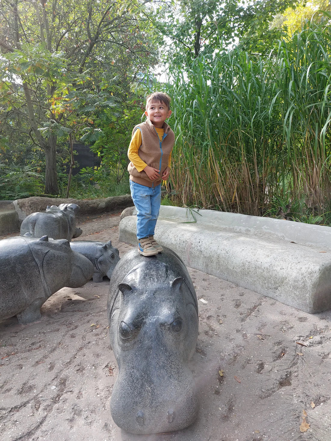 Teddy Kids Fleece Bodywarmer Brown