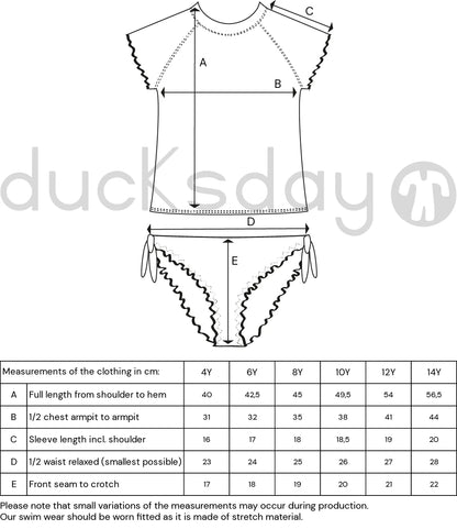 Σετ Μπλούζα Μαγιό & Bikini για Κορίτσια - Moana