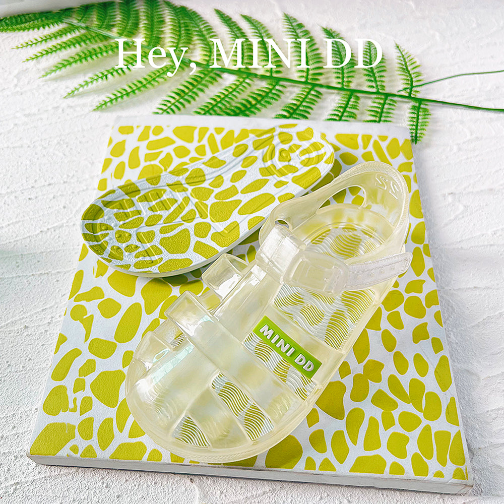 Σανδάλι MINI DD GREEN TRANSPARENT