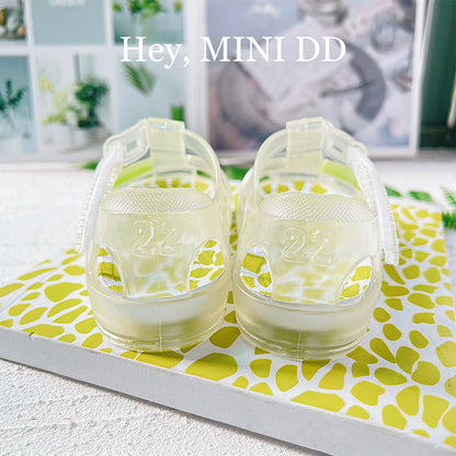 Σανδάλι MINI DD GREEN TRANSPARENT