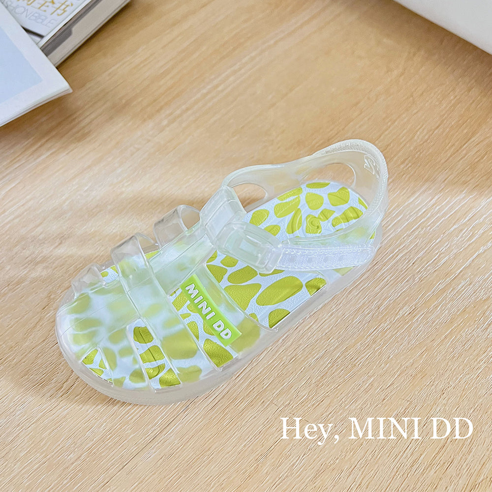 Σανδάλι MINI DD GREEN TRANSPARENT