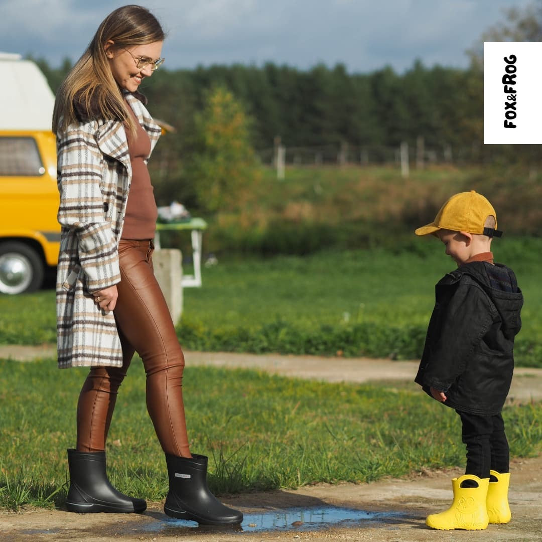 Camminare Γυναικείες Γαλότσες Roma - Μαύρες