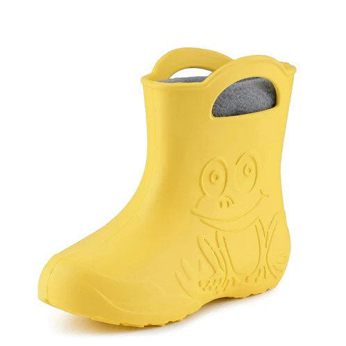 Camminare Παιδικές Γαλότσες Frog - Κίτρινες