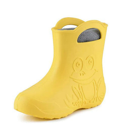 Camminare Παιδικές Γαλότσες Frog - Κίτρινες