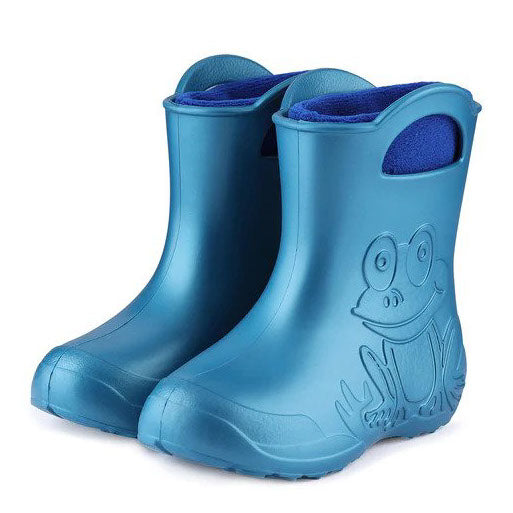 Camminare Παιδικές Γαλότσες Frog - Μεταλλικό Μπλε