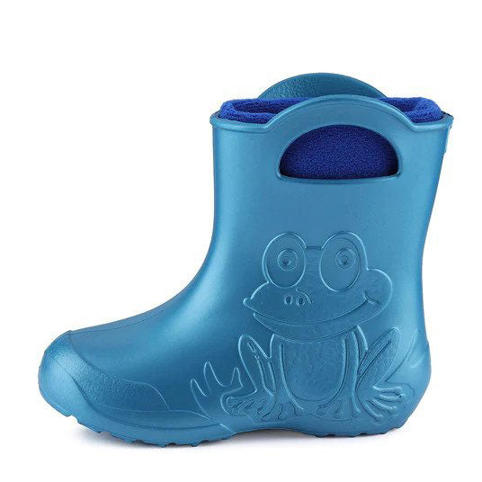 Camminare Παιδικές Γαλότσες Frog - Μεταλλικό Μπλε