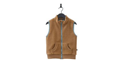 Teddy Kids Fleece Bodywarmer Brown