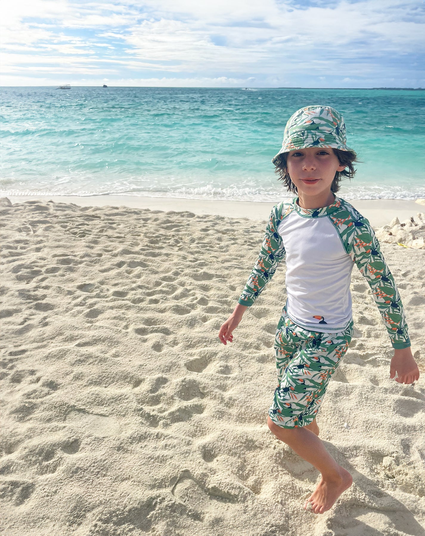 Ducksday Παιδική Βερμούδα Μαγιό για Αγόρια - Toucan