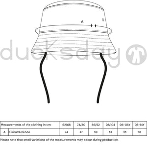 Ducksday Παιδικό Bucket Καπέλο Θαλάσσης - Straya