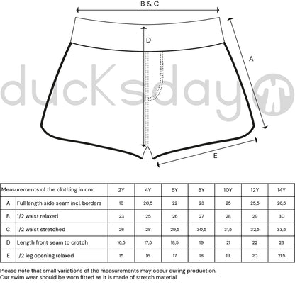 Ducksday Παιδικό Μαγιό Σορτς για Κορίτσια - Toucan