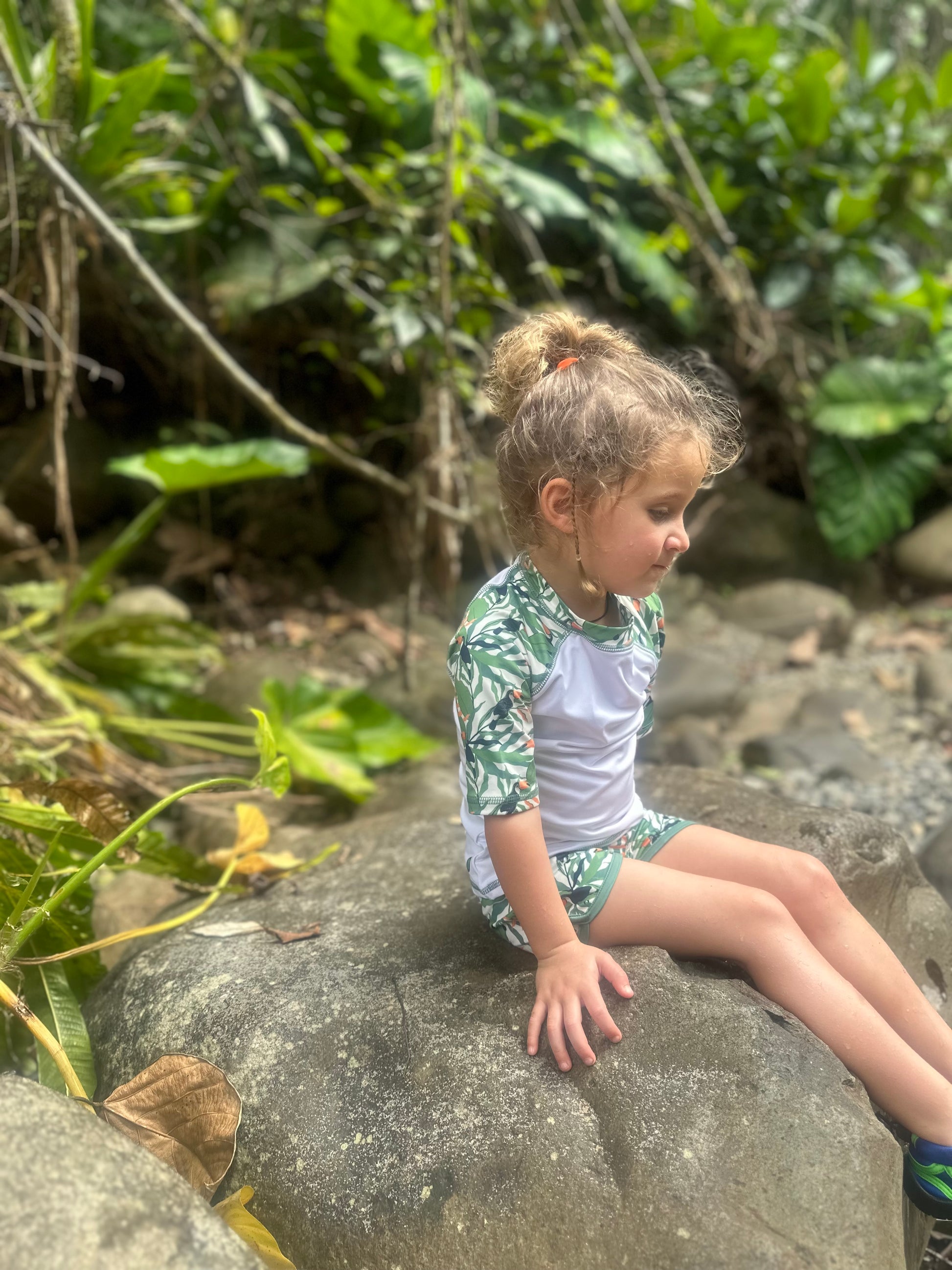 Ducksday Παιδικό Μαγιό Σορτς για Κορίτσια - Toucan