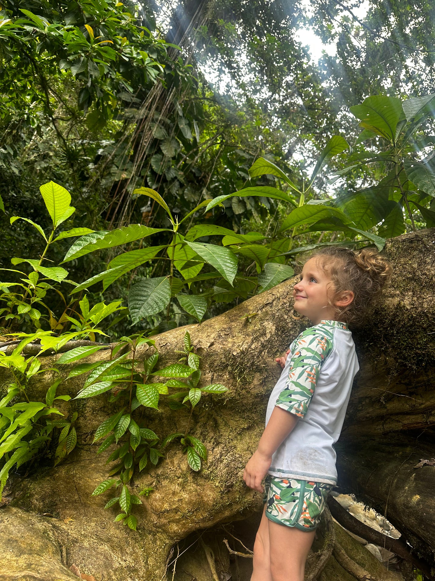 Ducksday Παιδικό Μαγιό Σορτς για Κορίτσια - Toucan