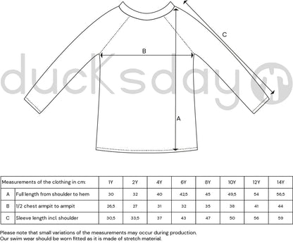 Ducksday Παιδικό Μακρυμάνικο Μπλουζάκι Μαγιό - Cala