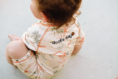 Ducksday Σετ Βρεφικό Ολόσωμο Μαγιό με Καπέλο - Waikiki
