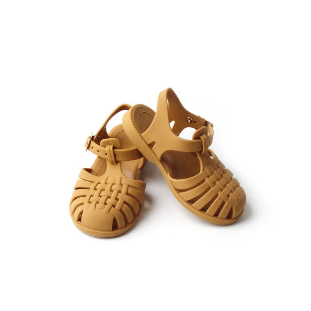 Fox and Frog Παιδικά Κλασικά Σανδάλια - Μουσταρδί