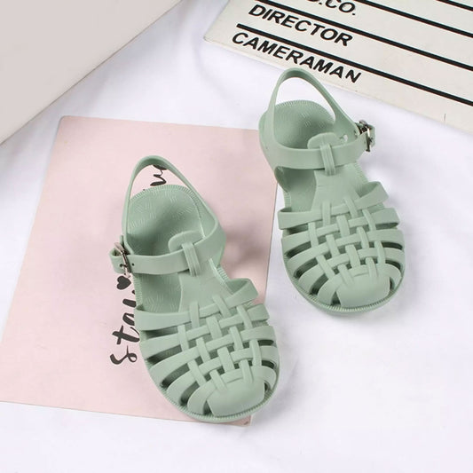 Fox and Frog Παιδικά Κλασικά Σανδάλια - Πράσινα