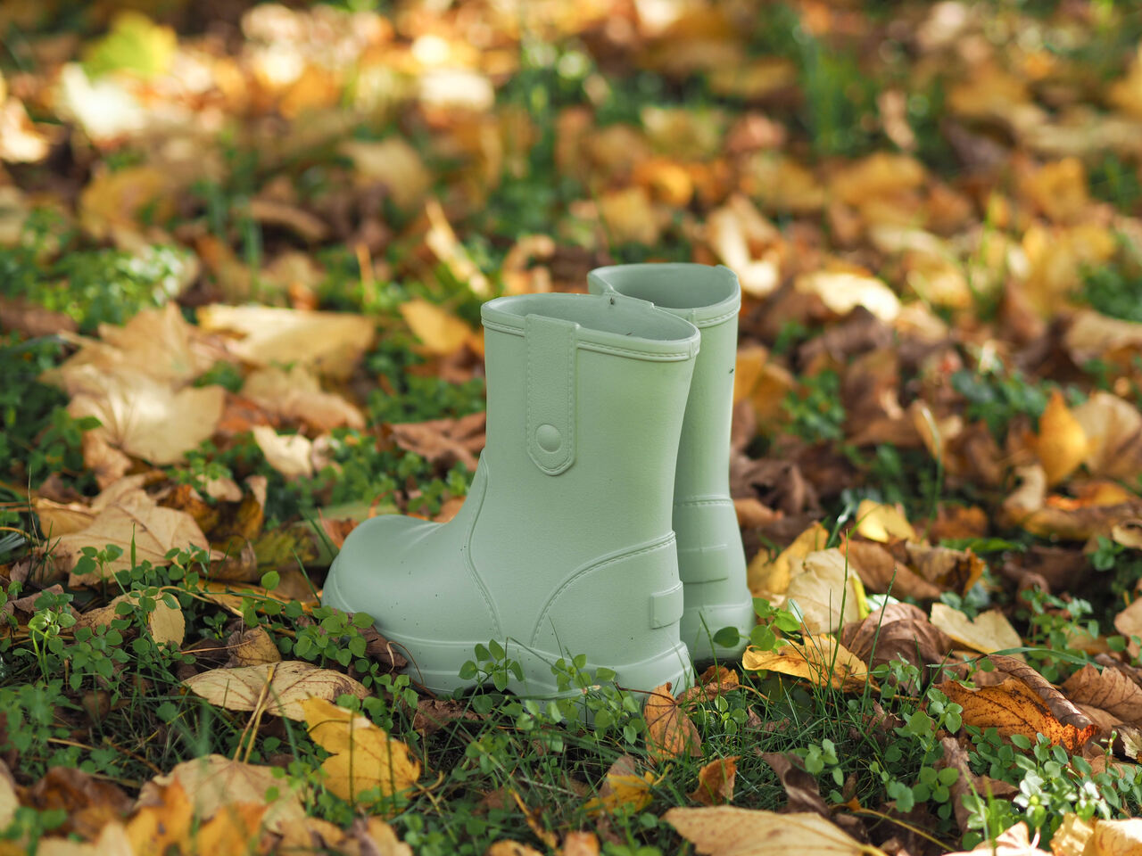 Παιδικές μπότες Bear -  Light Olive Ανοιχτό Λαδί